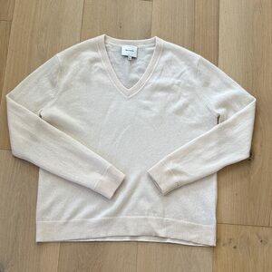 Reformation Remi Cashmere V-Neck Sweater